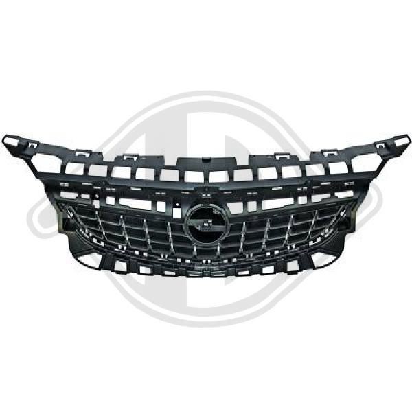 DIEDERICHS 1807040 OPEL Front grill in original quality