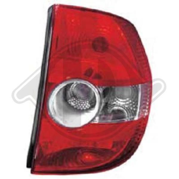 DIEDERICHS 2235090 Rear lights VW FOX 2003 price