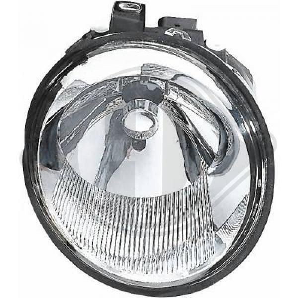 DIEDERICHS 2208082 Headlight Right, H4, without motor for headlamp levelling
