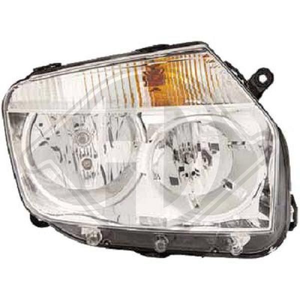 DIEDERICHS 4560080 Headlight DACIA experience and price