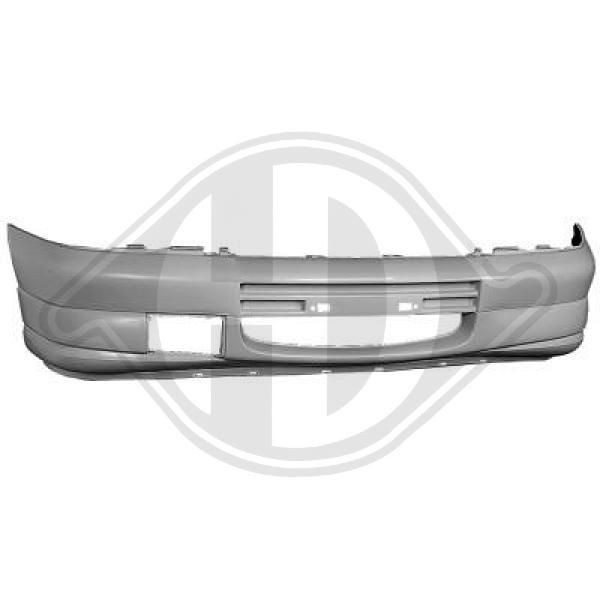 original Opel Astra F Bumper front and rear DIEDERICHS 1804850