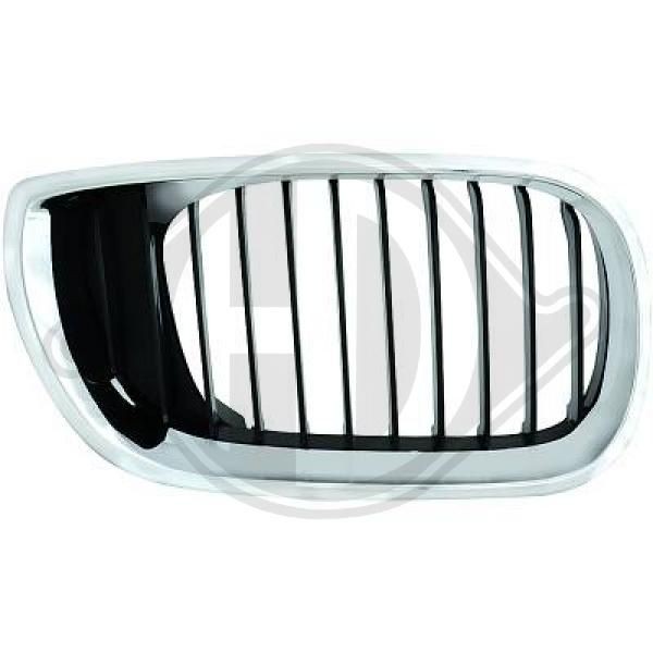 DIEDERICHS 1215040 Front grill BMW 3 Saloon (E46) 316 i 115 hp Petrol 2005