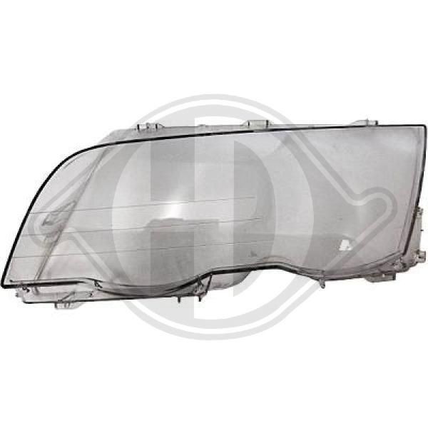Opel ASTRA Headlight lens DIEDERICHS 1214287 cheap