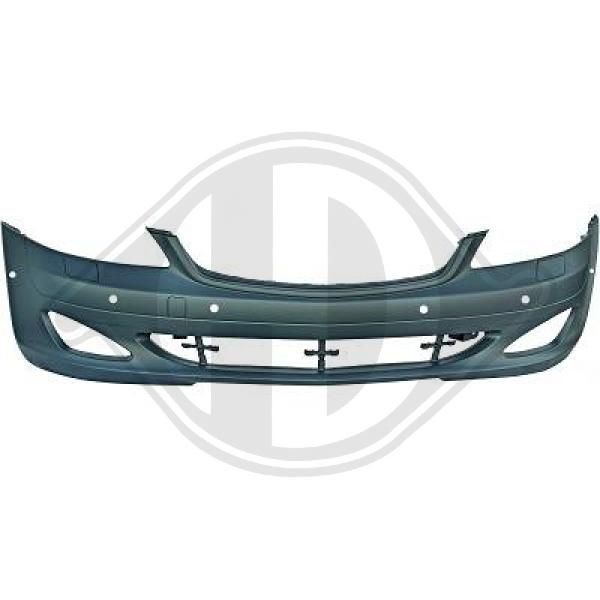 DIEDERICHS Bumper parts rear and front MERCEDES-BENZ S-Class Saloon (W221) new 1647051
