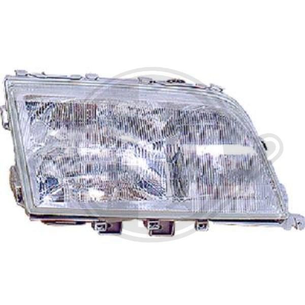 Mercedes C-Class Headlight 7032864 DIEDERICHS 1670980 online buy