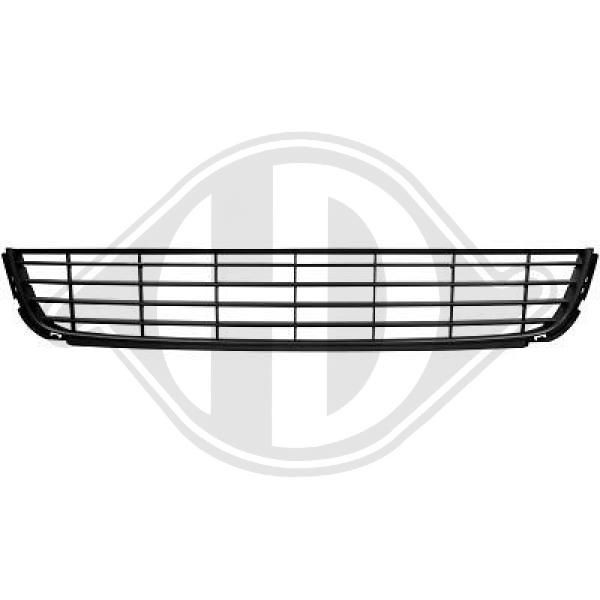 DIEDERICHS Priority Parts 2215145 Bumper grill Fitting Position: Centre