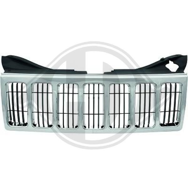 DIEDERICHS 2612340 JEEP Front grill in original quality
