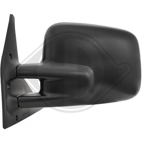DIEDERICHS Side mirror assembly left and right VW Transporter IV Van (70A, 70H, 7DA, 7DH) new 2270027
