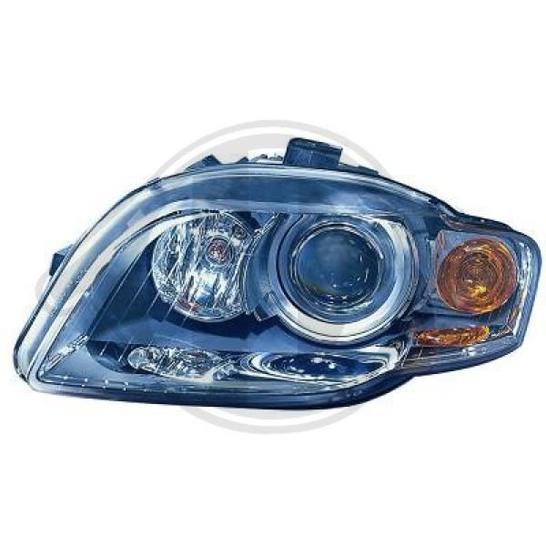 DIEDERICHS Headlight assembly LED and Xenon AUDI A4 B7 Saloon (8EC) new 1017183