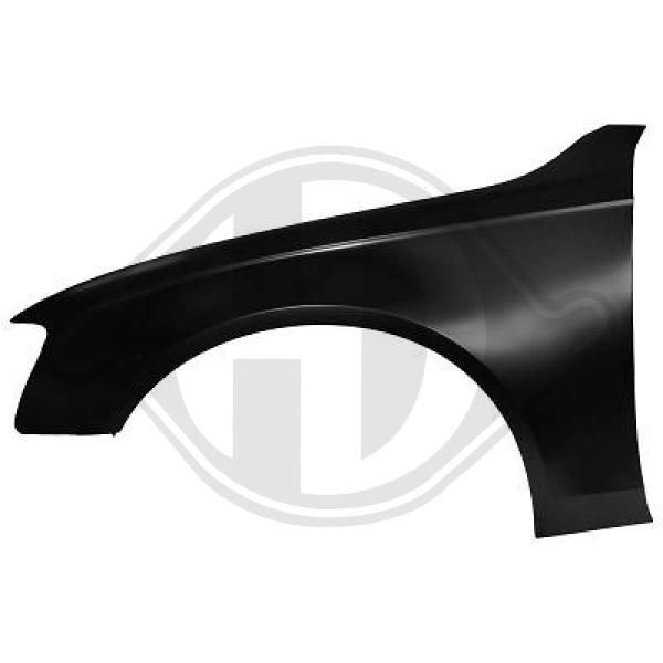 DIEDERICHS 1018006 Wing fender Right Front