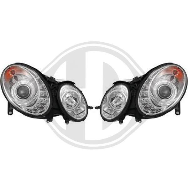 Mercedes E-Class Headlight 7034440 DIEDERICHS 1615285 online buy