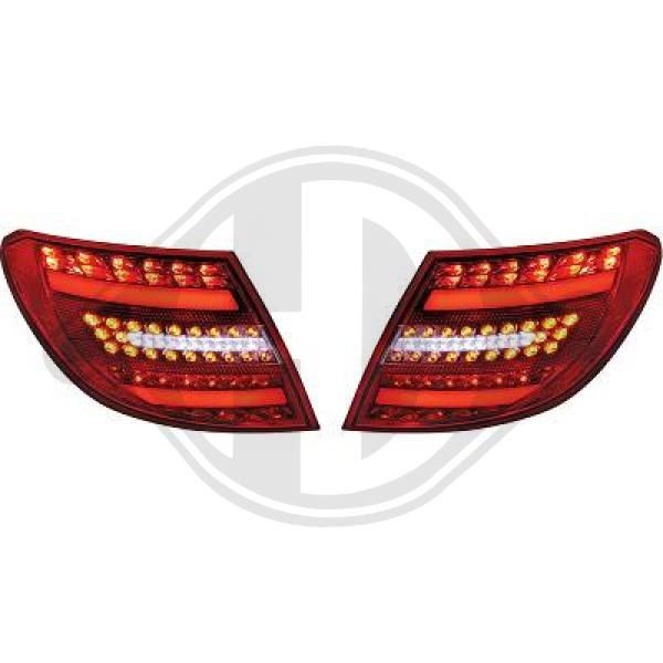 original Mercedes Vito Tourer Rear lights LED DIEDERICHS 1672995
