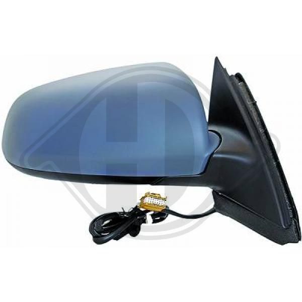 DIEDERICHS Left, primed, Aspherical, Electronically foldable, for electric mirror adjustment, Heatable, Complete Mirror Side mirror 1017225 buy