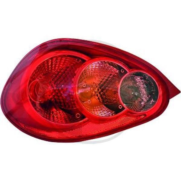 DIEDERICHS Back light left and right Aygo AB10 new 6600091