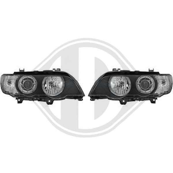 DIEDERICHS Headlight set 1290680 BMW X5 2000