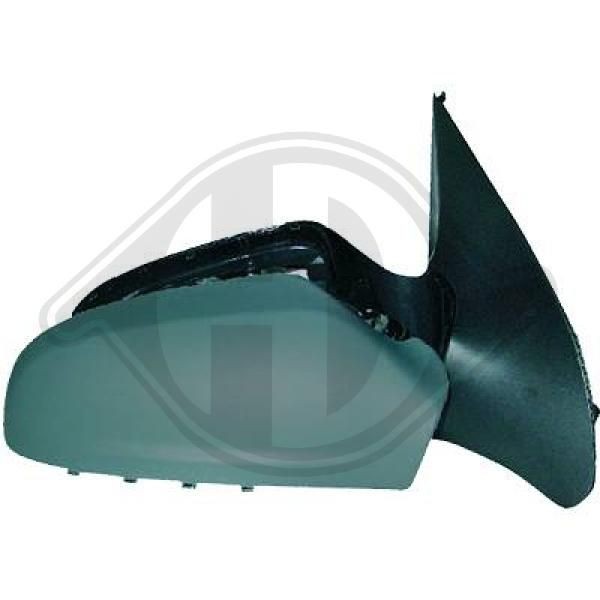 DIEDERICHS Right, primed, for electric mirror adjustment, Heatable, Convex, Complete Mirror Side mirror 1806224 buy