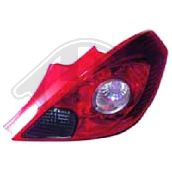 DIEDERICHS Right, without bulb holder Tail light 1814090 buy