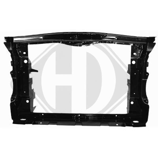 DIEDERICHS 7831002 SKODA Radiator support frame in original quality