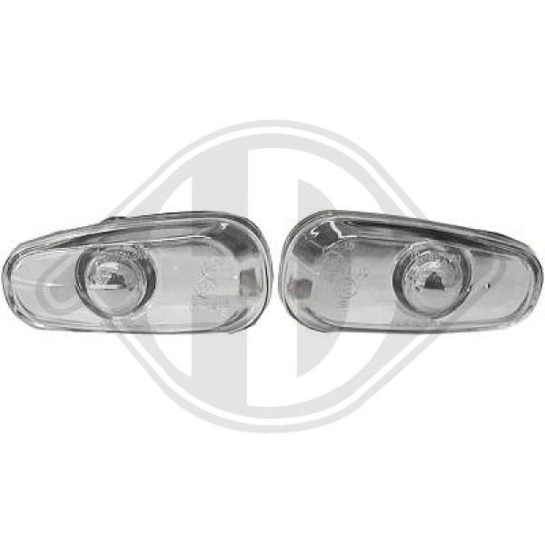 DIEDERICHS Side indicators left and right OPEL Astra G Saloon (T98) new 1805278