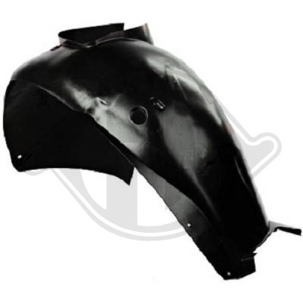 DIEDERICHS 4072008 Wheel arch cover Citroën C4 Coupe 1.6 THP 150 150 hp Petrol 2011 price