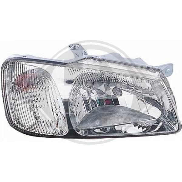 DIEDERICHS Right, H4 Vehicle Equipment: for vehicles with headlight levelling Front lights 6832082 buy