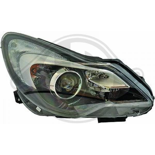 DIEDERICHS Priority Parts Left, H7, PY21W, H9B, H7/H1, H1, Halogen, transparent, with daytime running light, with indicator, with outline marker light, with dynamic bending light, with high beam, with low beam, for right-hand traffic, with bulb, without motor for headlamp levelling Left-hand/Right-hand Traffic: for right-hand traffic Front lights 1814185 buy