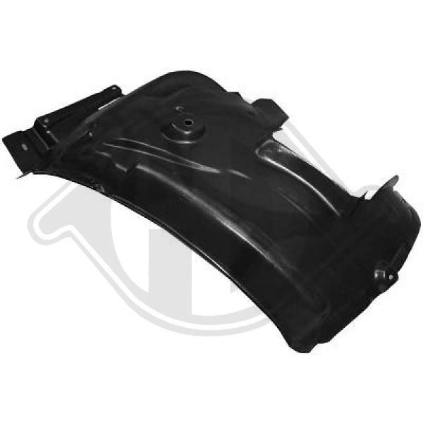 DIEDERICHS Rear, Front Axle Right Panelling, mudguard 1216108 buy