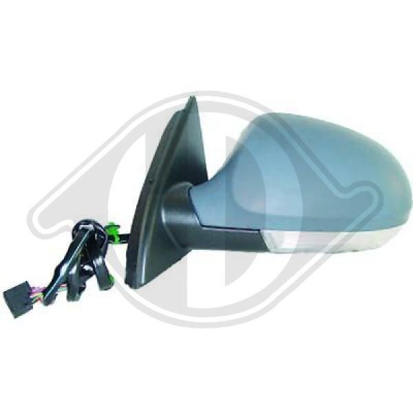 DIEDERICHS Side view mirror left and right VW Passat B6 Variant new 2247224