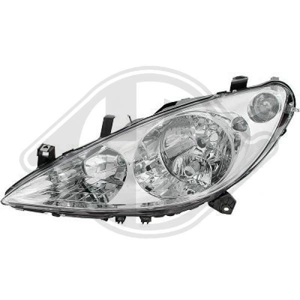Peugeot 307 Headlight DIEDERICHS 4234983 cheap