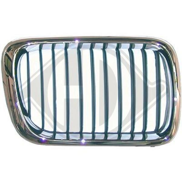 DIEDERICHS 1213140 Front grill BMW E36 Convertible