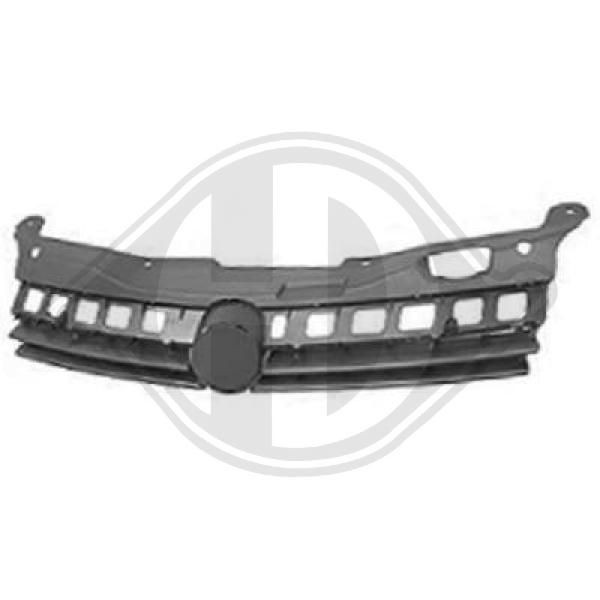 DIEDERICHS 1806040 OPEL Front grill in original quality