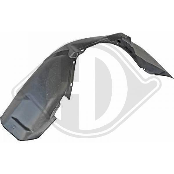 DIEDERICHS Wheel arch cover rear and front VW PASSAT (3B2) new 2245008