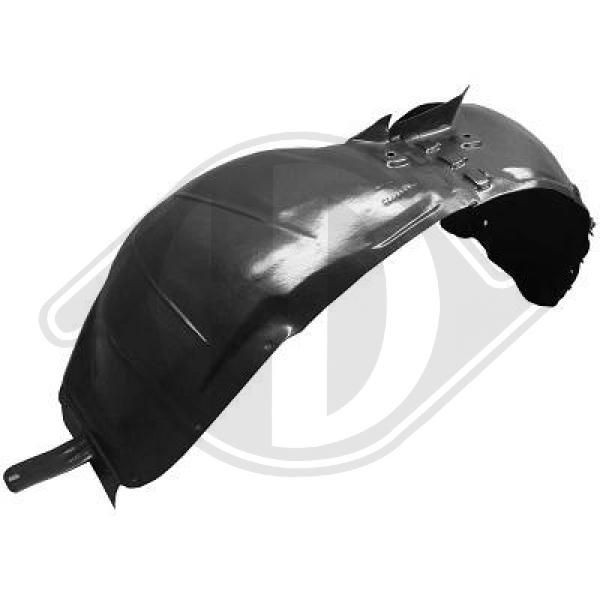 DIEDERICHS 1807009 OPEL ASTRA 2022 Panelling mudguard