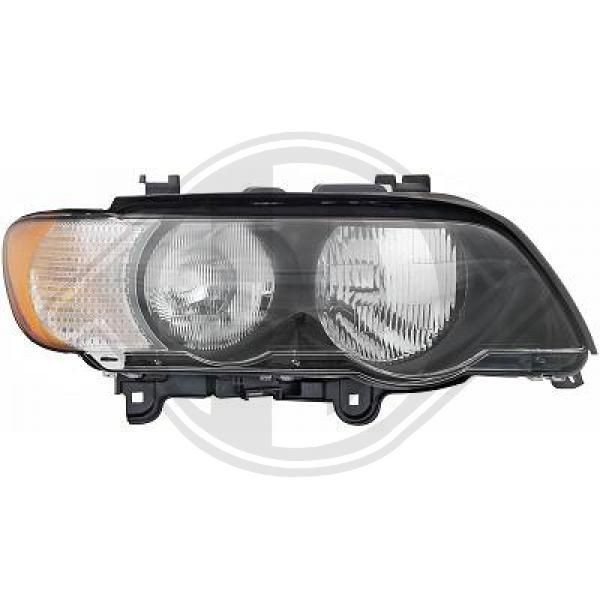 DIEDERICHS 1290082 original BMW X5 2021 Headlights H7, H7/HB3, HB3, with motor for headlamp levelling, White