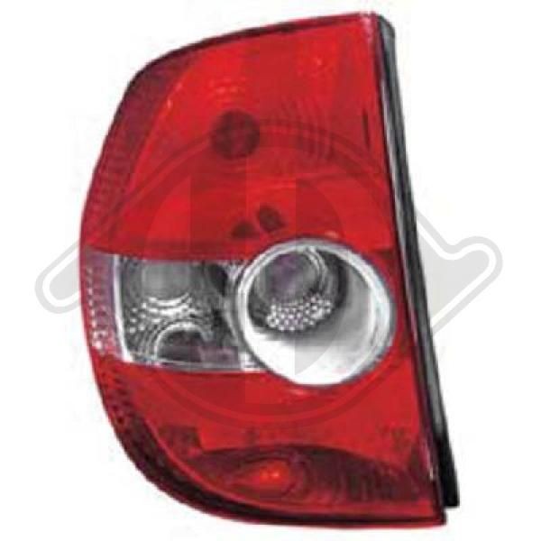Volkswagen FOX Rear light DIEDERICHS 2235091 cheap