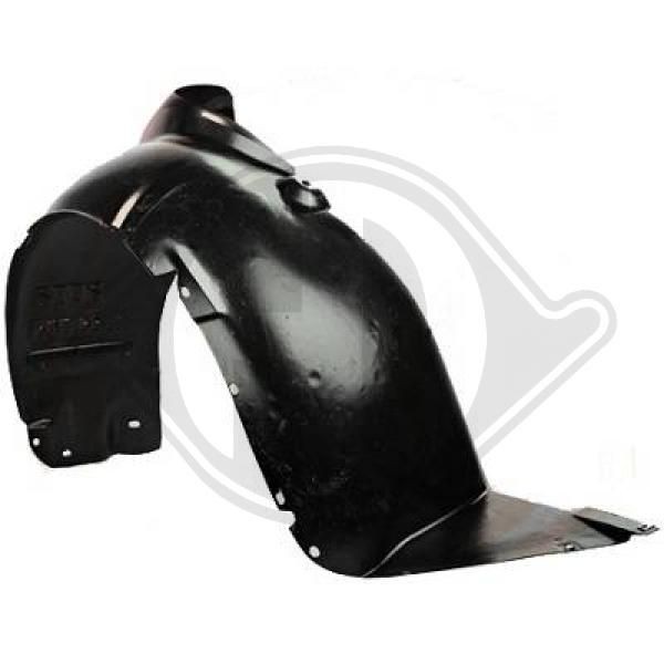 DIEDERICHS 2205008 Panelling, mudguard Right Front