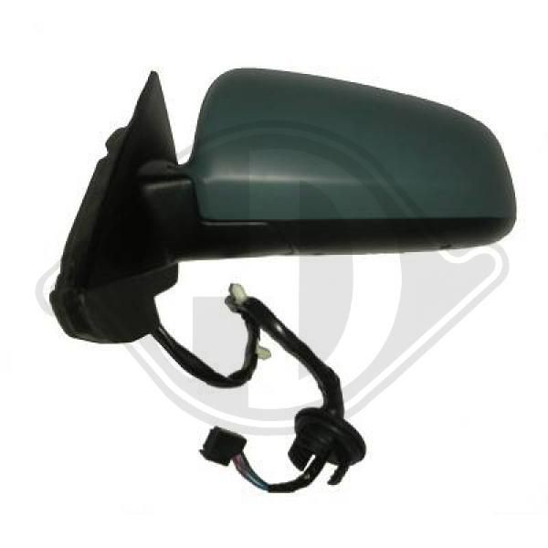 DIEDERICHS Right, primed, Convex, for electric mirror adjustment, Heatable, Complete Mirror Side mirror 1031024 buy