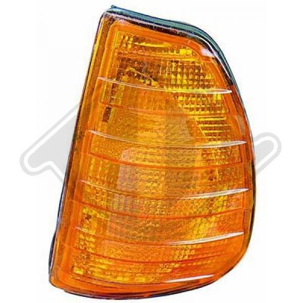 DIEDERICHS Orange, Right Front, P21W Lamp Type: P21W Indicator 1611070 buy