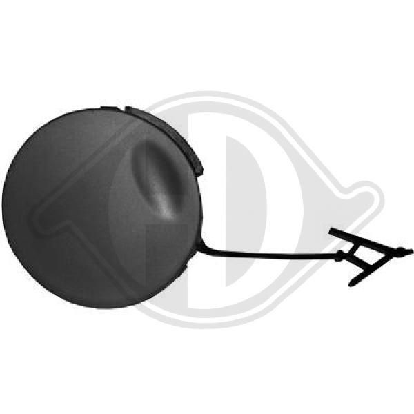 1806164 DIEDERICHS Tow eye cover OPEL Front