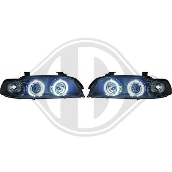 Original DIEDERICHS Headlamps 1223781 for BMW 5 Series