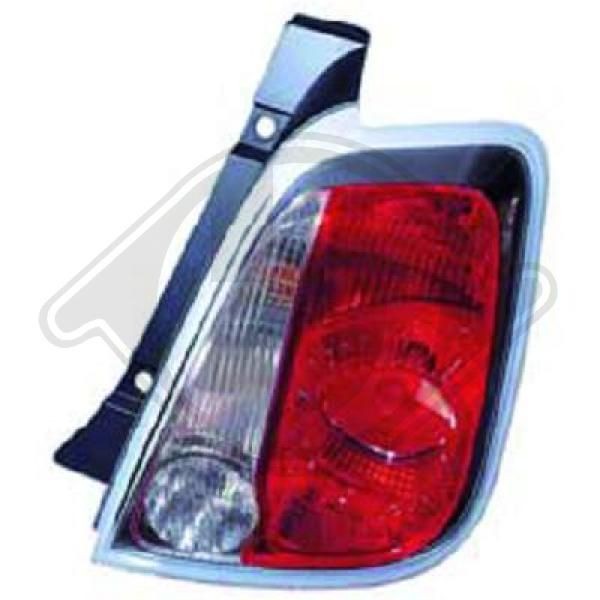 DIEDERICHS 3405091 Rear light Fiat 500 312 Electric 33 hp Electric 2022 price