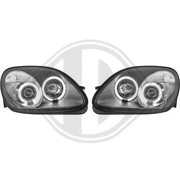 Mercedes-Benz SLK Headlight set DIEDERICHS 1635481 cheap