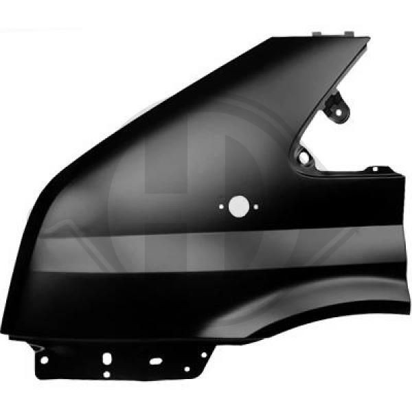DIEDERICHS 1455007 Fenders FORD Transit Mk6 Platform / Chassis (V347, V348) 2.4 TDCi 4x4 140 hp Diesel 2009 price