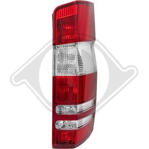 DIEDERICHS 1663090 Rear lights MERCEDES-BENZ MARCO POLO 2015 in original quality
