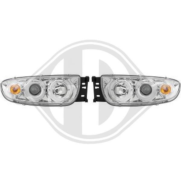 DIEDERICHS Headlight LED and Xenon Ford Fiesta Mk4 new 1403380