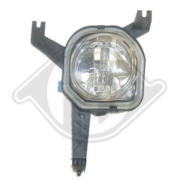DIEDERICHS Left, without bulb holder Lamp Type: H1 Fog Lamp 4233189 buy