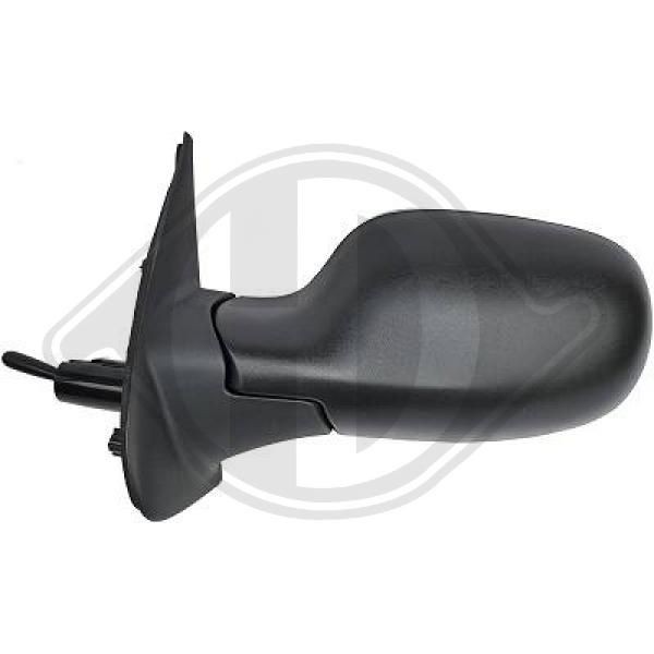 DIEDERICHS Side view mirror left and right Nissan Micra 3 new 6024025