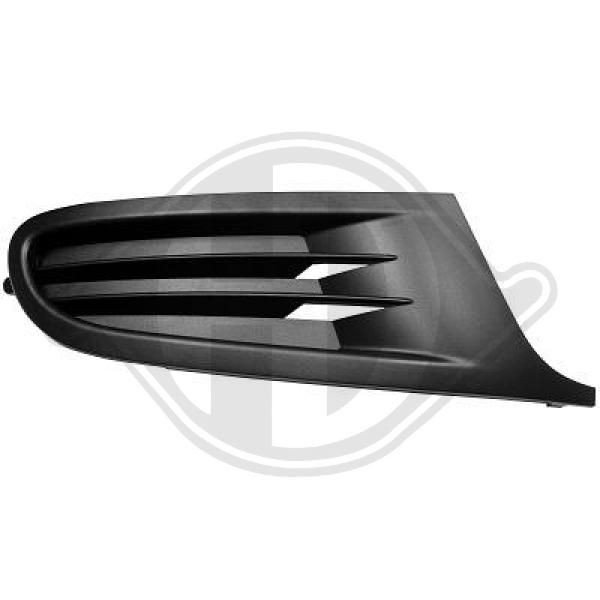 DIEDERICHS Priority Parts 2215048 Bumper grill Fitting Position: Right, Vehicle Equipment: for vehicles without front fog light