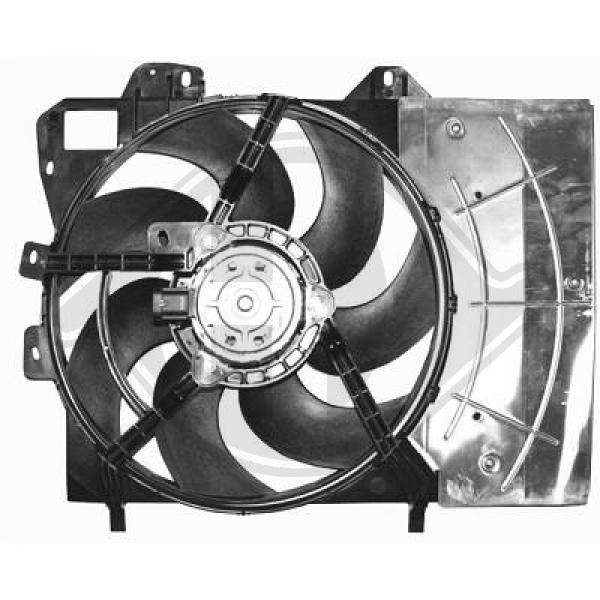 DIEDERICHS 8422607 Fan, radiator 1253 H5