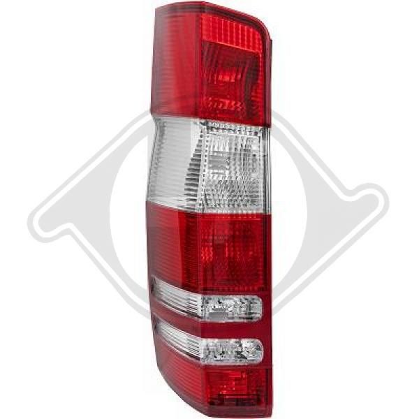DIEDERICHS 1663091 Rear lights MERCEDES-BENZ MARCO POLO 2015 in original quality